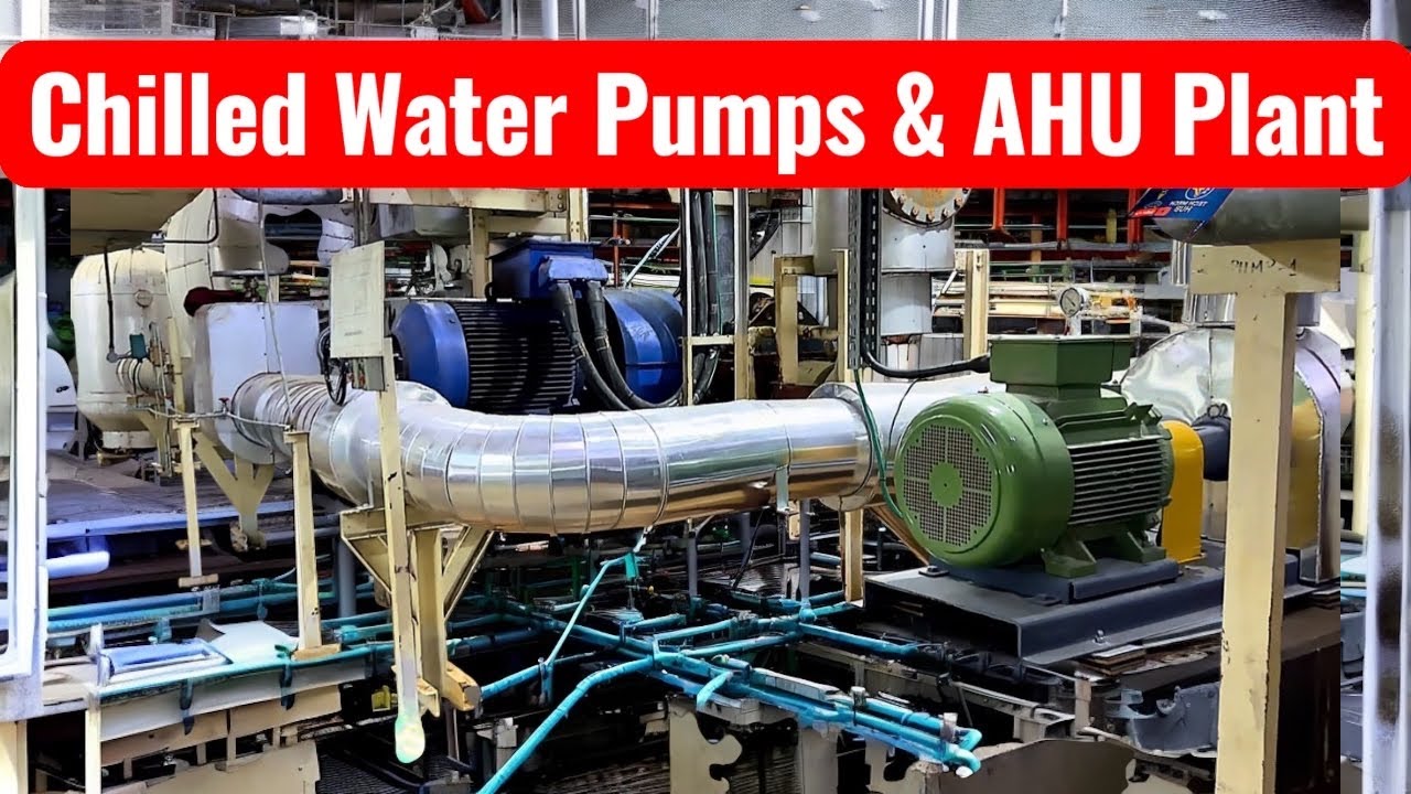 Chilled Water Pump & AHU Plant Room Explained | HVAC System Tour | Tech Mech Hub