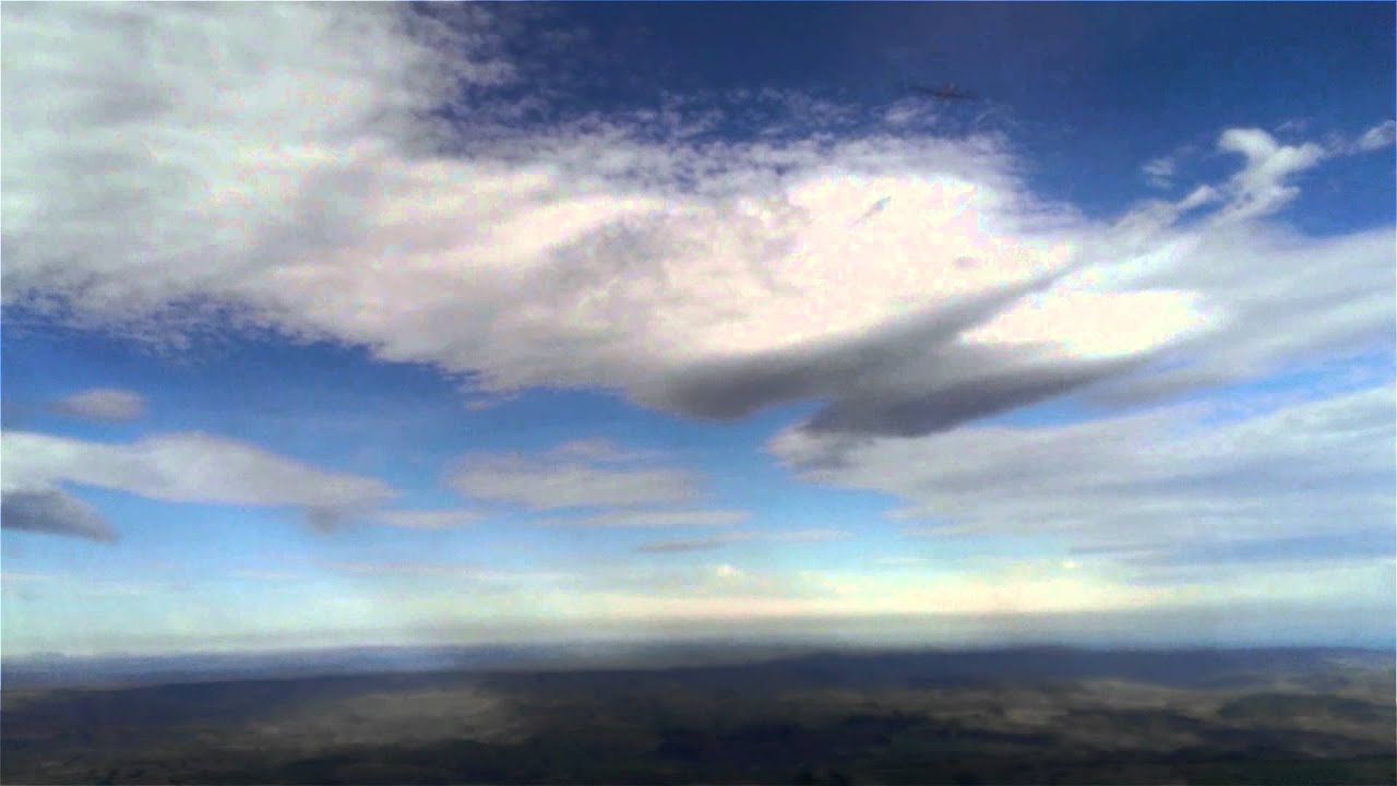 Wave Flying, cockpit view
