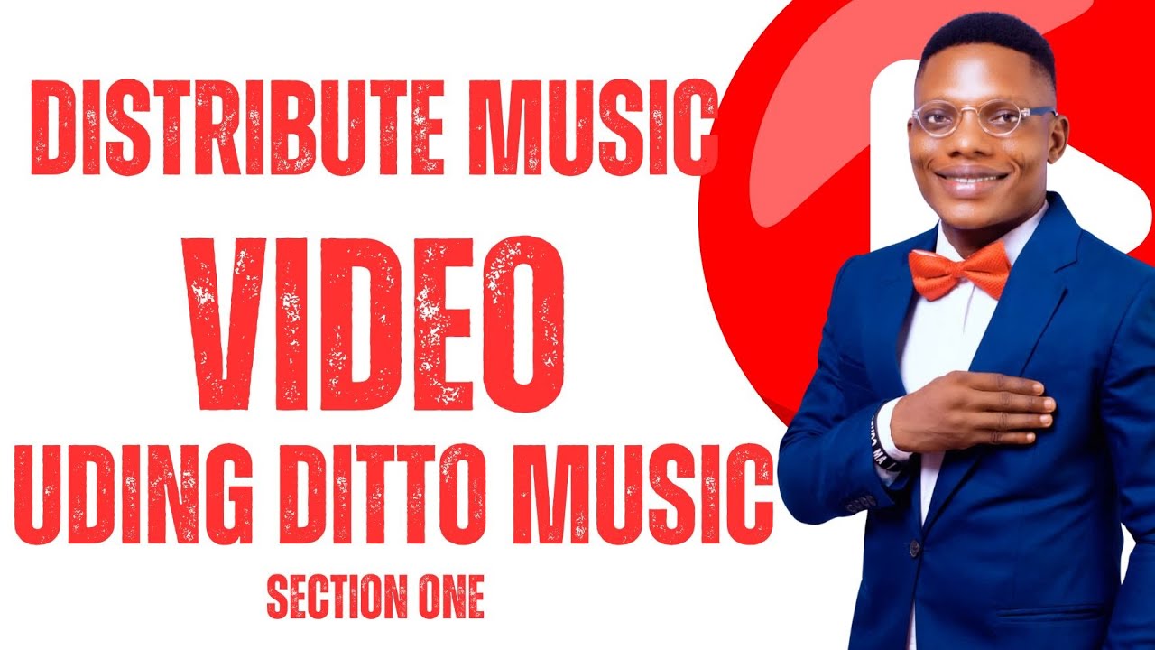 How to distribute music video on ditto || part one session