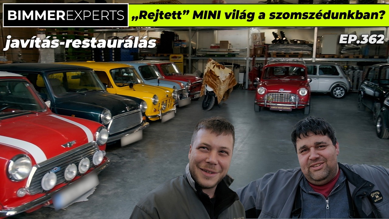 A MINI-k megmentői! Restaurálás-felújítás a szomszédunkban? / BMW 440i (B58) talán a legjobb motor?