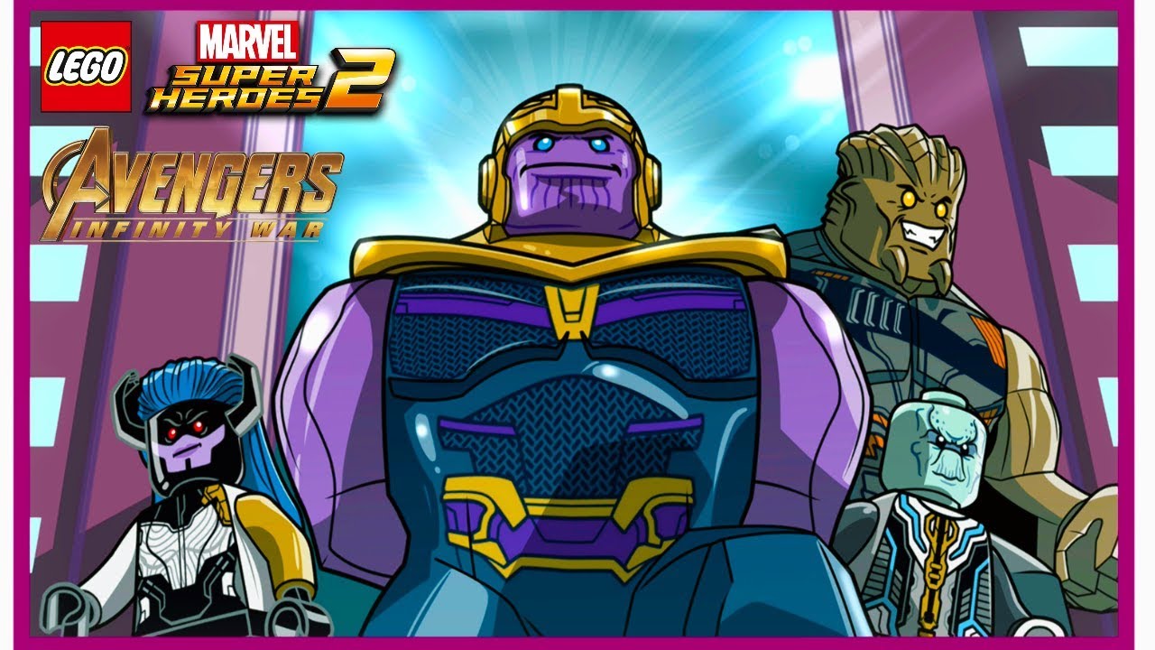 LEGO Marvel Superheroes 2 - Running The Gauntlet 100% Completion (Avengers Infinity War Level Pack)