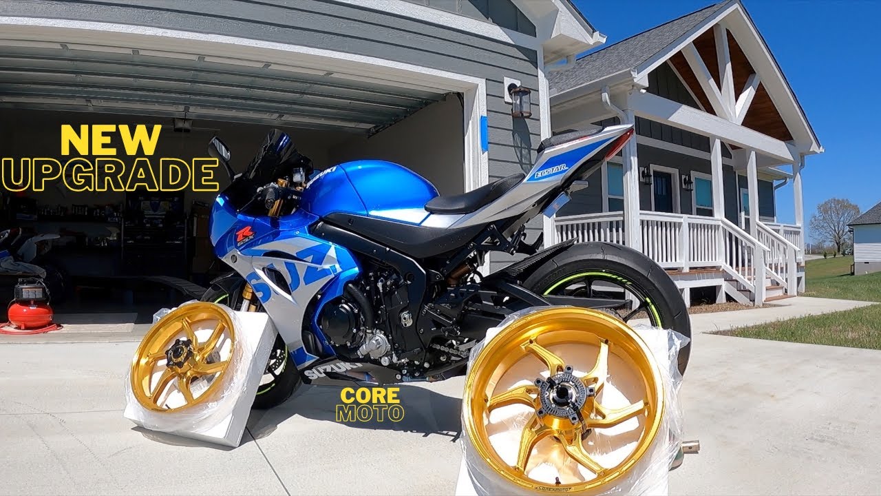 Новый апгрейд — просто СУПЕР! | Колеса Core Moto Apex 6 на НОВОМ GSXR 1000R