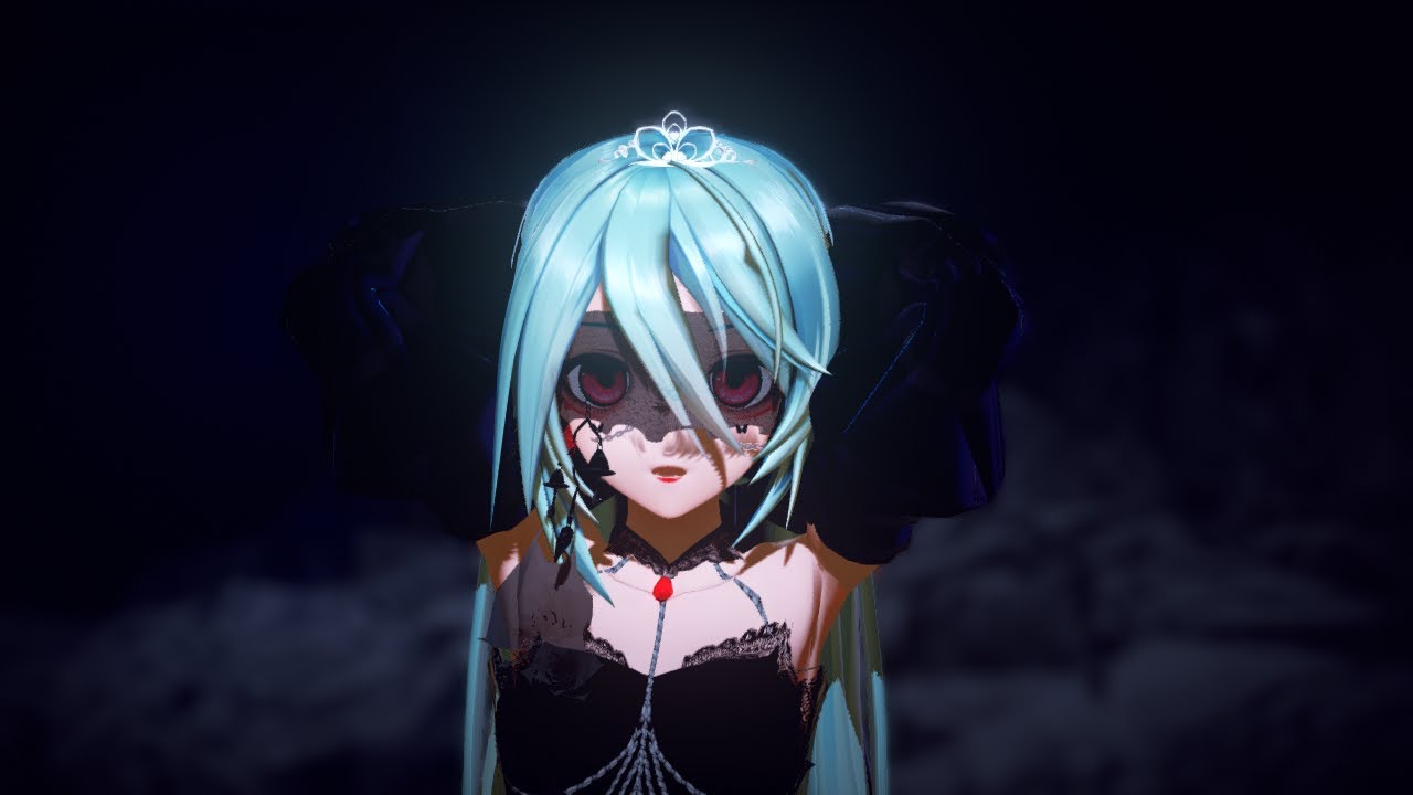 【MMD】 GASSHOW 『YYB初音ミク』ダークver