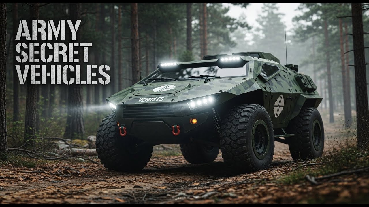 Top Secret Army Vehicles You’ve Never Seen Before
