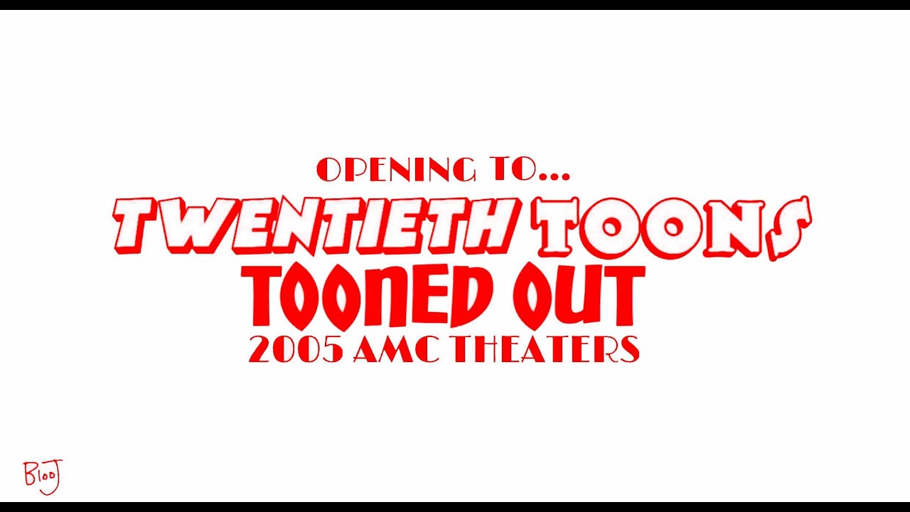 Opening to Twentieth Toons: Tooned Out AMC Theaters (2005) (Venus AU)