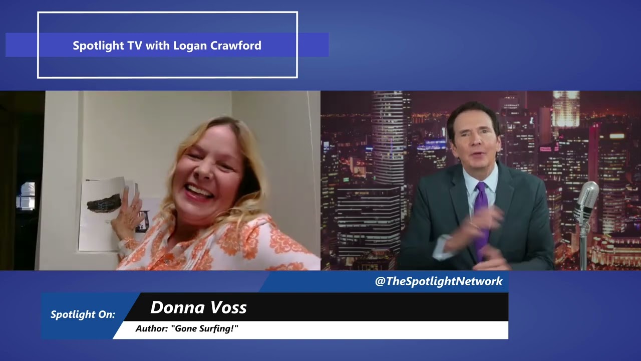 A Book That Feels Like a Big Hug: Donna Voss on “Gone Surfing” | Spotlight with Logan Crawford