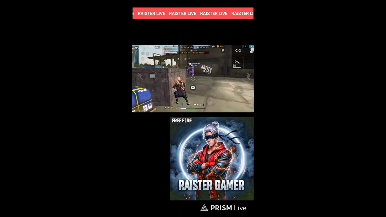 Live streaming of raistar