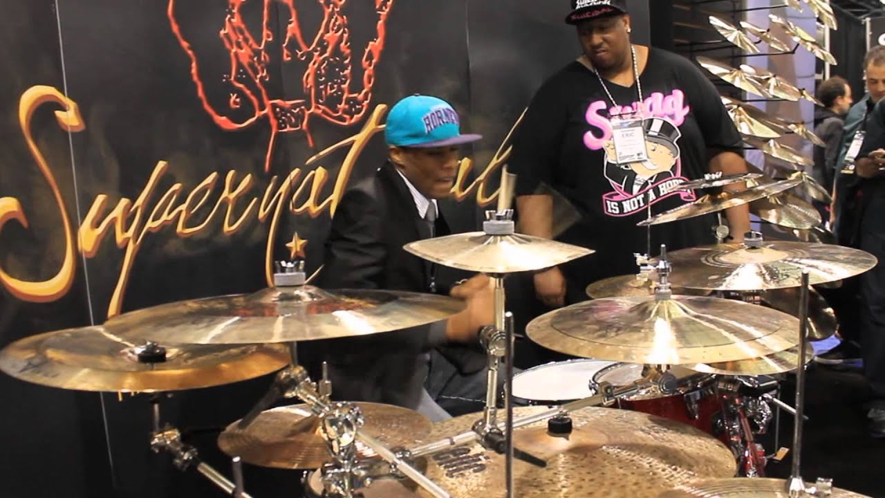 Namm 2013 Supernatural Cymbals Eric Moore & Mason Guidry