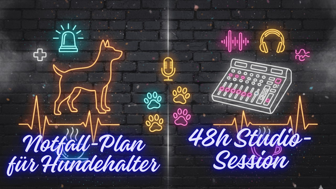 🎧 Episode #15: Notfall-Plan f&uuml;r Hundehalter & 48h Studio-Session 🚑🎹
