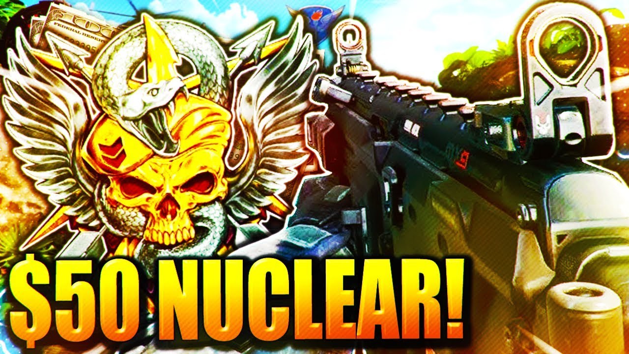 BO4: INSANE *NUCLEAR* MEDAL FOR $50!! - Call of Duty BO4 *NUCLEAR* MEDAL!