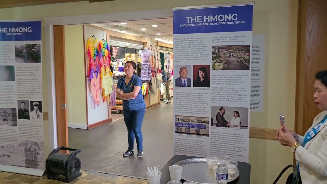 Minnesota Public, Private and Community Foundations Tour Hmong Town Market