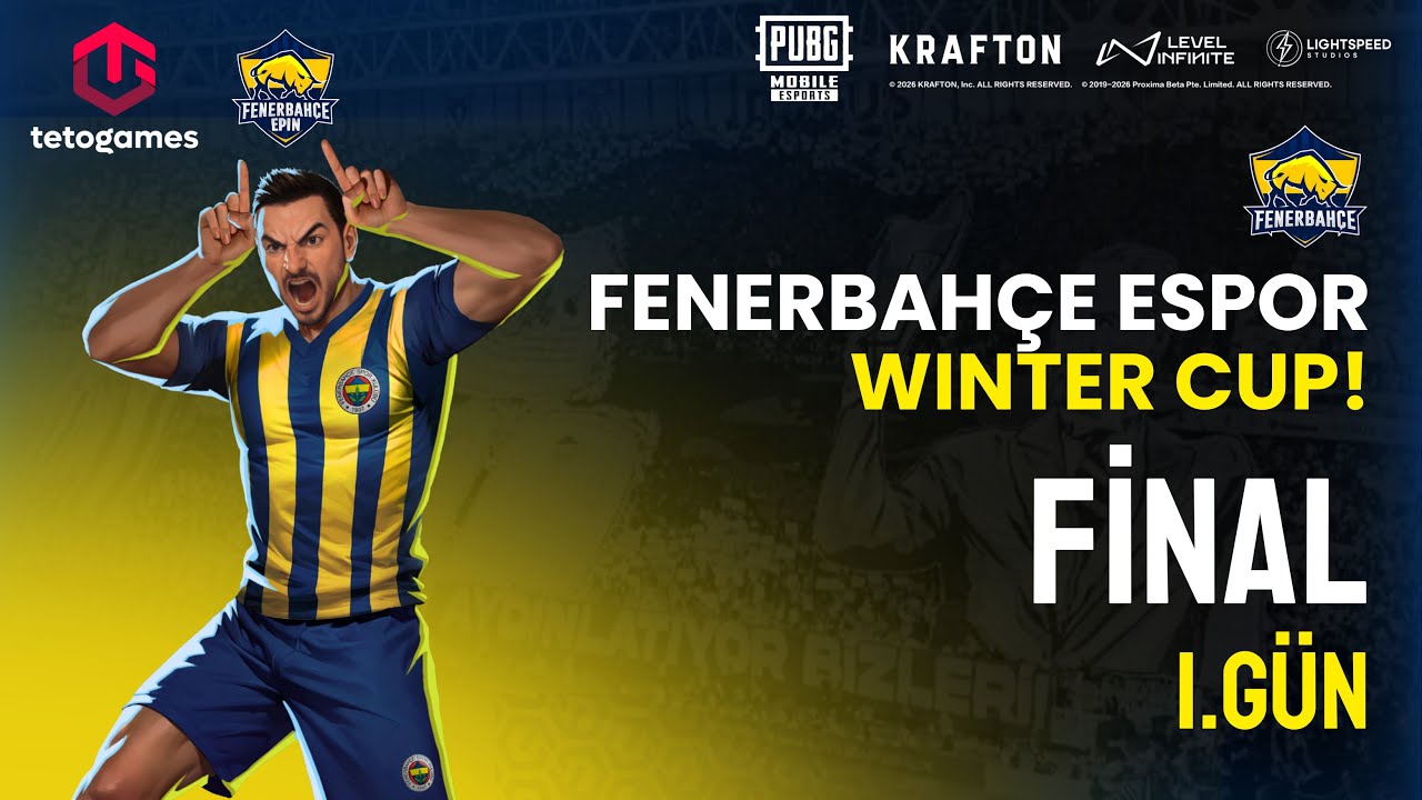 Fenerbahçe Espor PUBG MOBILE Winter Cup | Gün 1 | Büyük Final