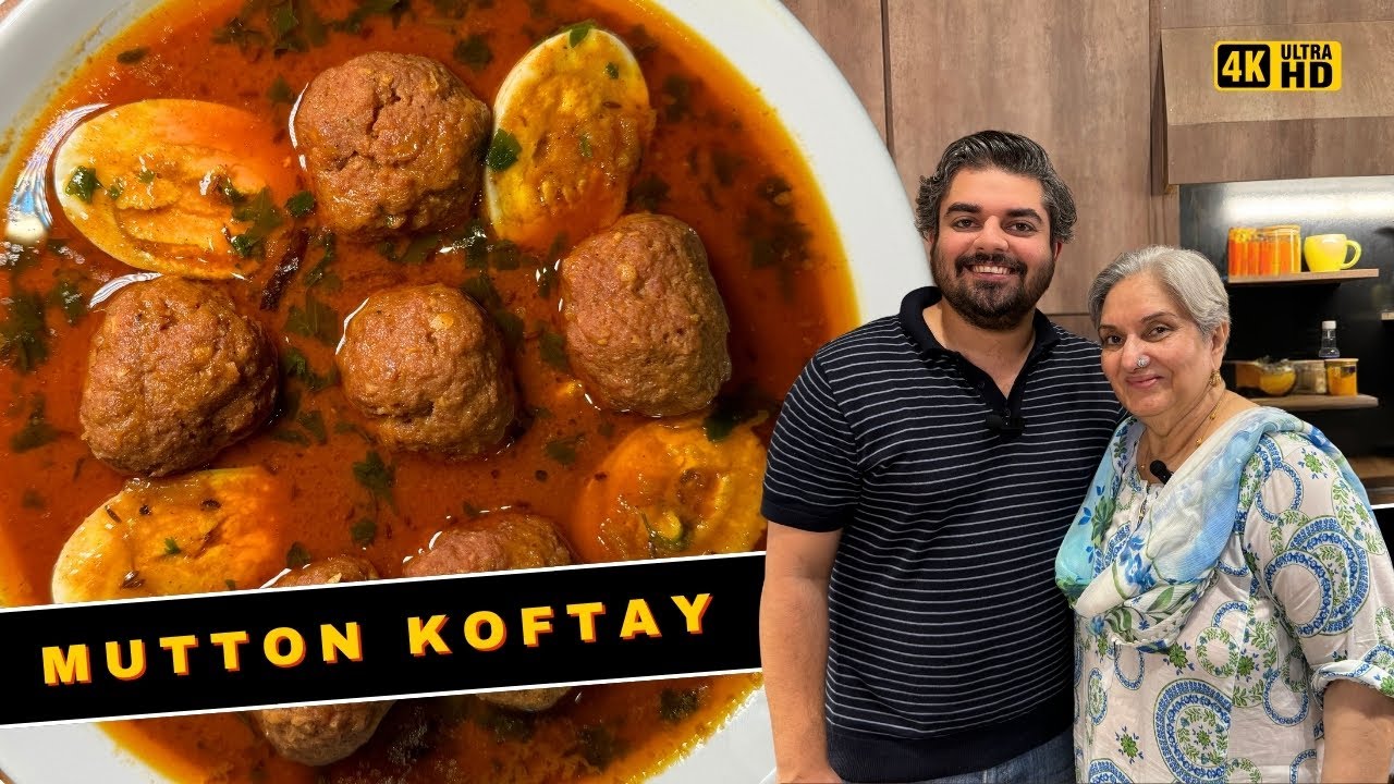 Mutton Koftay Recipe | Soft And Juicy Meat Ball Curry | Food With Saad Raja