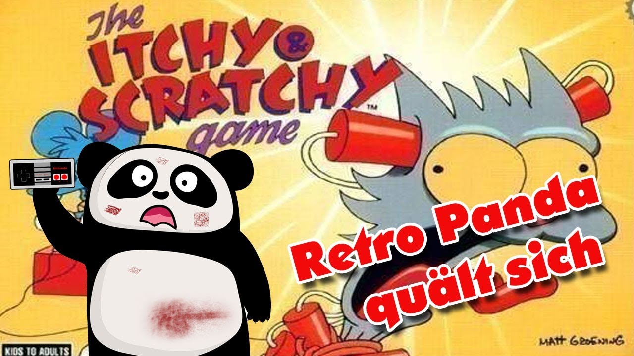 Retro Panda quält sich: The Itchy and Scratchy Game (SNES)!