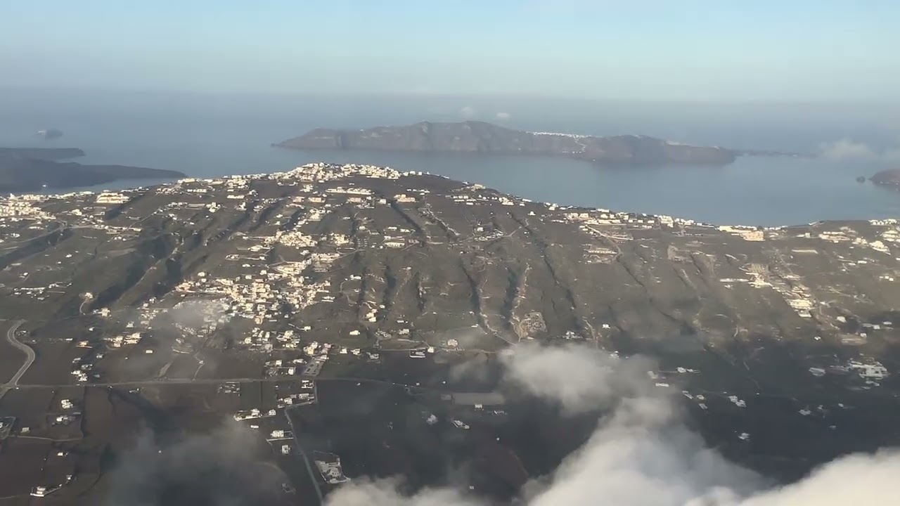 サントリーニ島からアテネへ