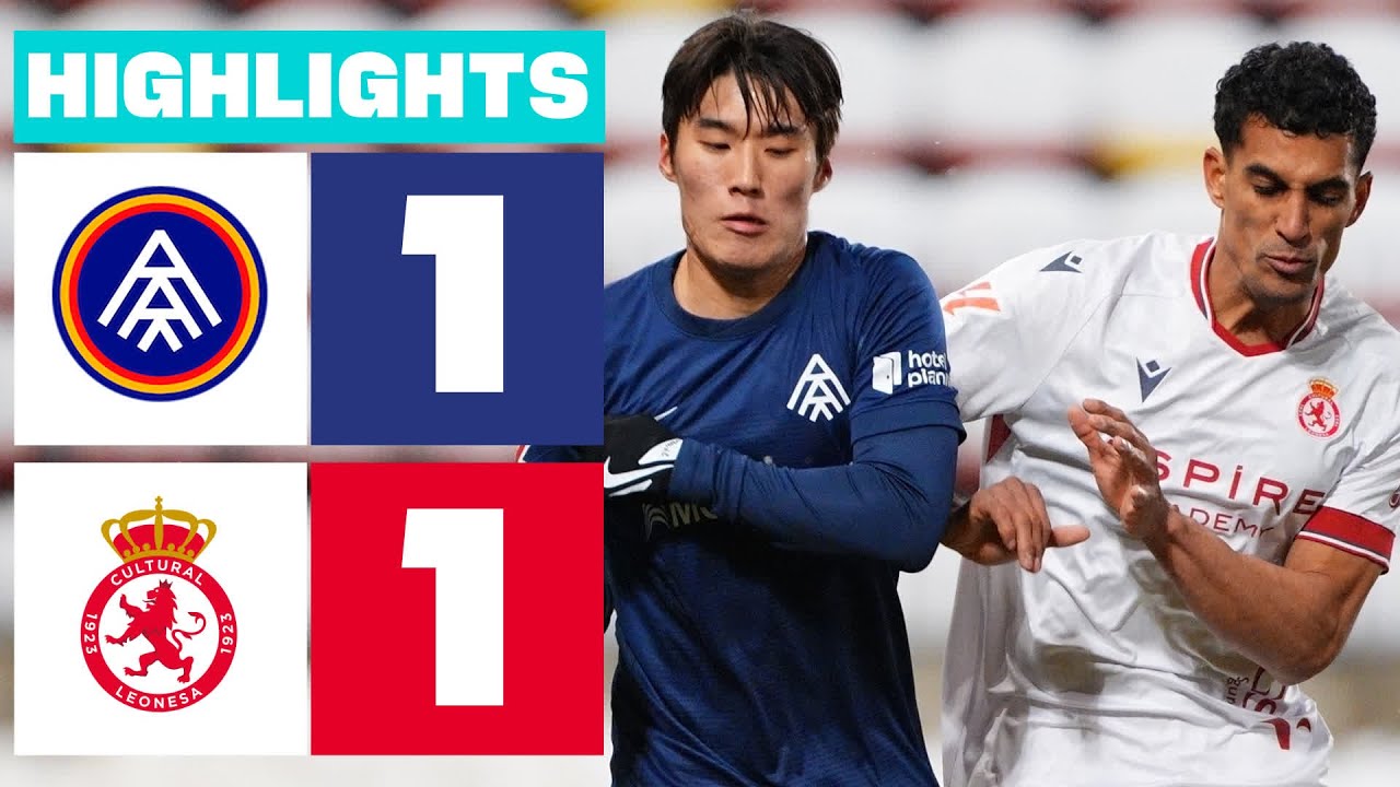 FC ANDORRA 1 - 1 CULTURAL Y DEPORTIVA LEONESA  | RESUMEN LALIGA HYPERMOTION