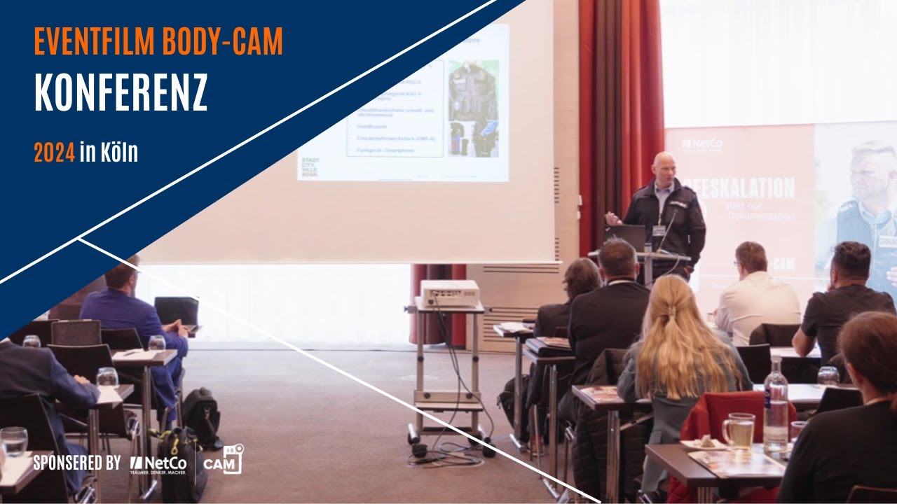 Eventfilm zur 3. NetCo Body-Cam Konferenz 2024 in Köln