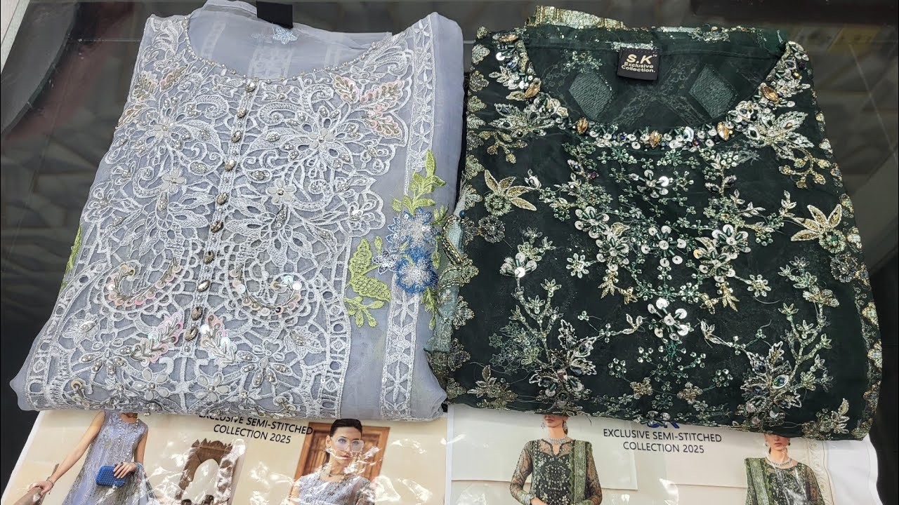 latest Sk Exclusive Eid 2026 Pakistani Wedding Dress Collection | Organza New Pakistani Dress Price