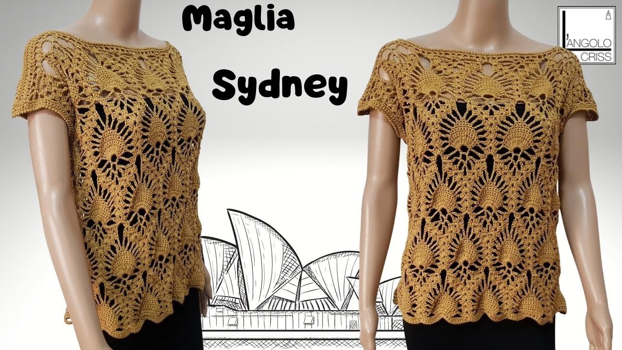 Maglia all'uncinetto 