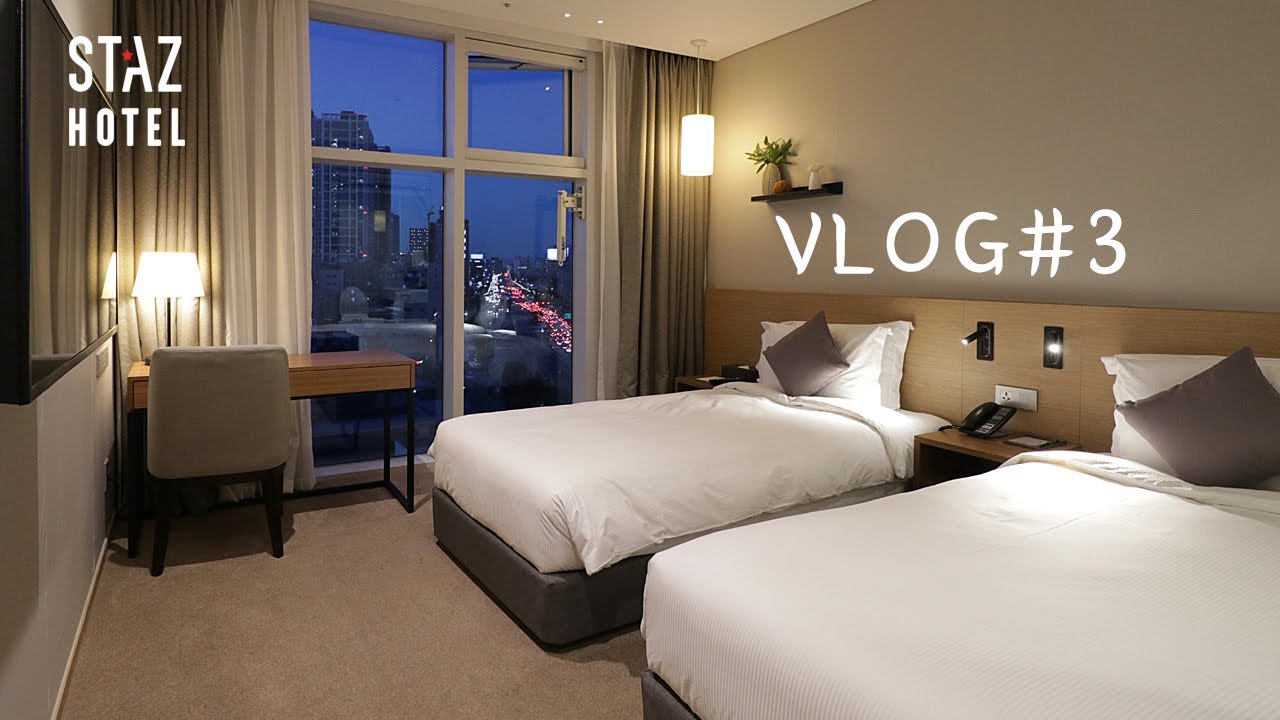 VLOG#3 스타즈호텔독산 - 넷플릭스호텔｜만두라｜가성비호캉스｜서울신규호텔｜서울비즈니스호텔｜롯데마트 ｜ 추억의 간식