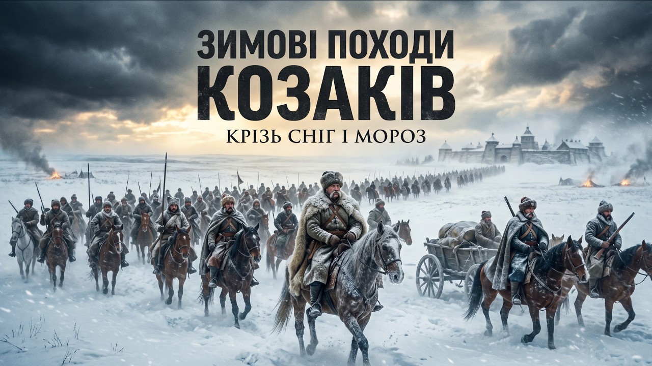 Як козаки виживали в зимових походах? | Історії для сну 🌙