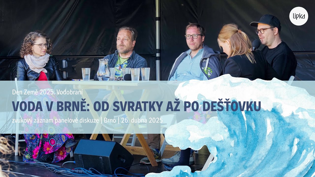 Voda v Brně: Od Svratky až po dešťovku – záznam panelové diskuze