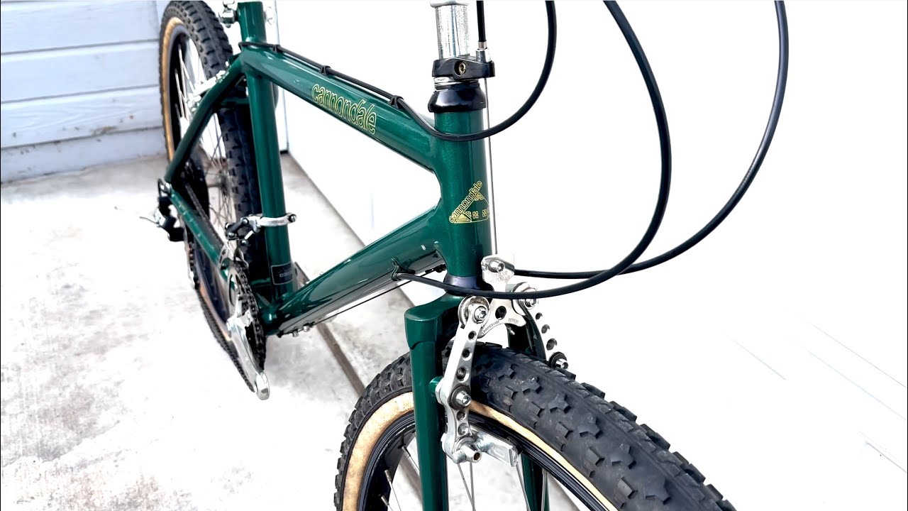 Amazing Original Condition 1986 Cannondale Mountain Bike SM-600, Roller Cam Brakes, Suntour XC,