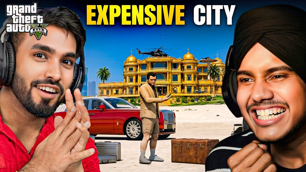 WELCOME TO A MOST EXPENSIVE CITY GTA 5 TOMMY VS TECHNO GAMERZ #166 
