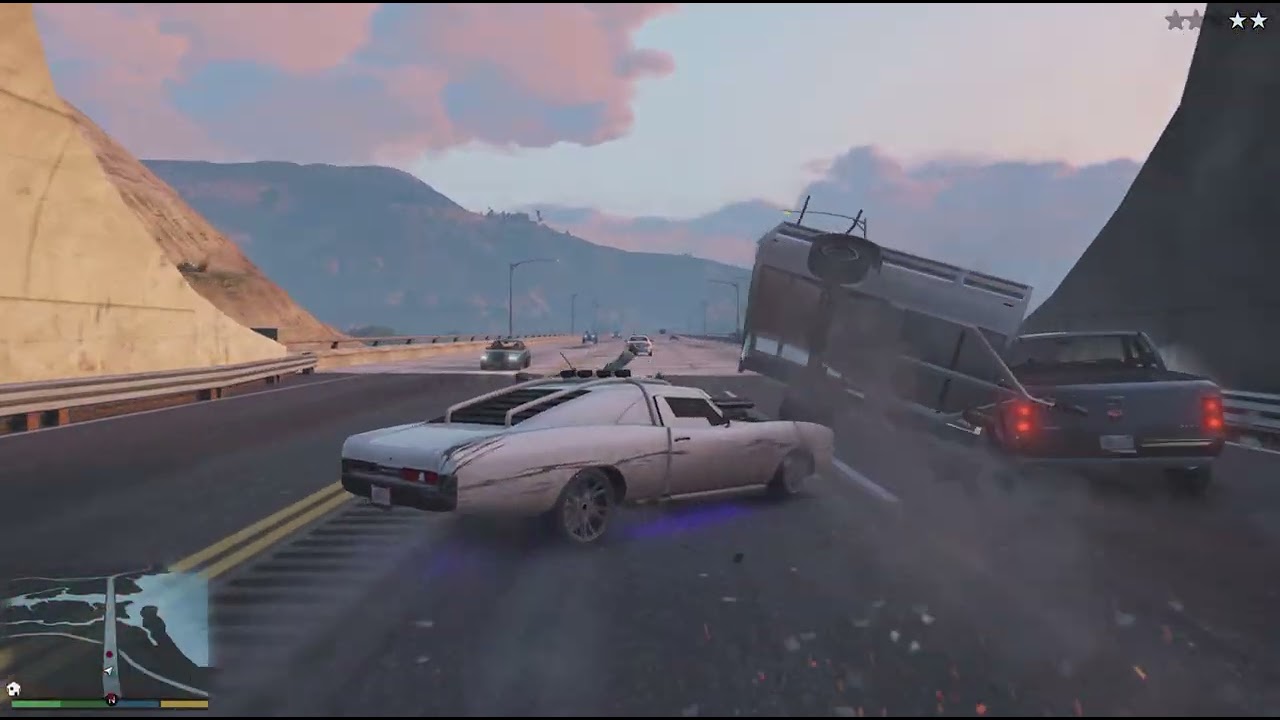 Grand Theft Auto V murder bridge