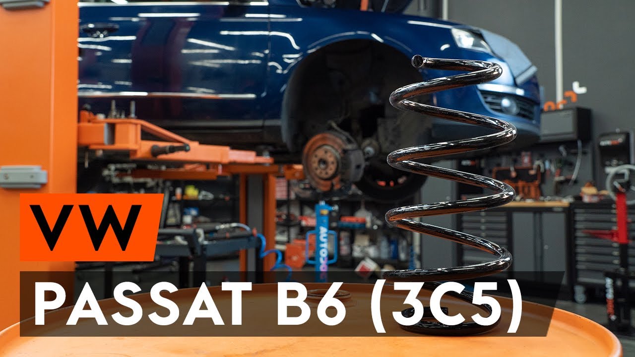 Cum se înlocuiește arc de suspensie din față pe VW PASSAT B6 (3C5) [TUTORIAL AUTODOC]