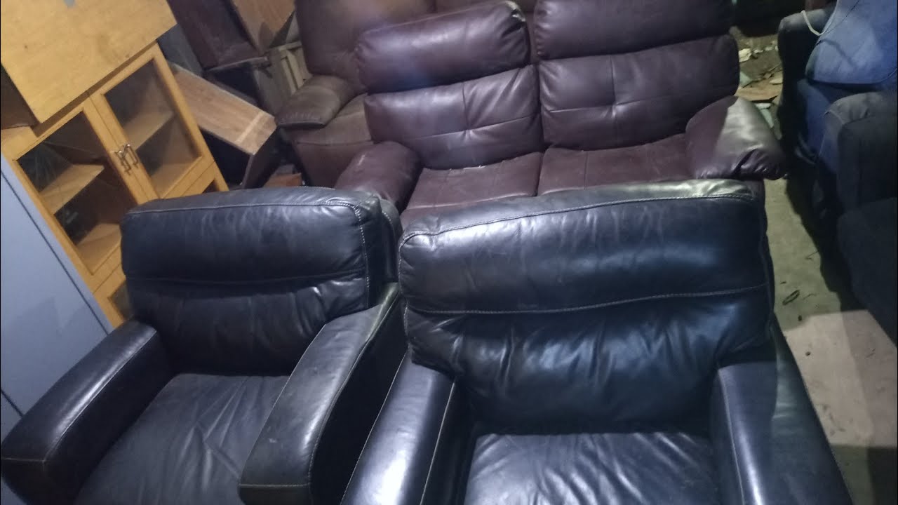 বিদেশী ভাঙ্গা জাহাজের সুন্দর আকর্ষণীয় লেদারের সোফা ও বিভিন্ন ধরনের চেয়ার। vlog- 100