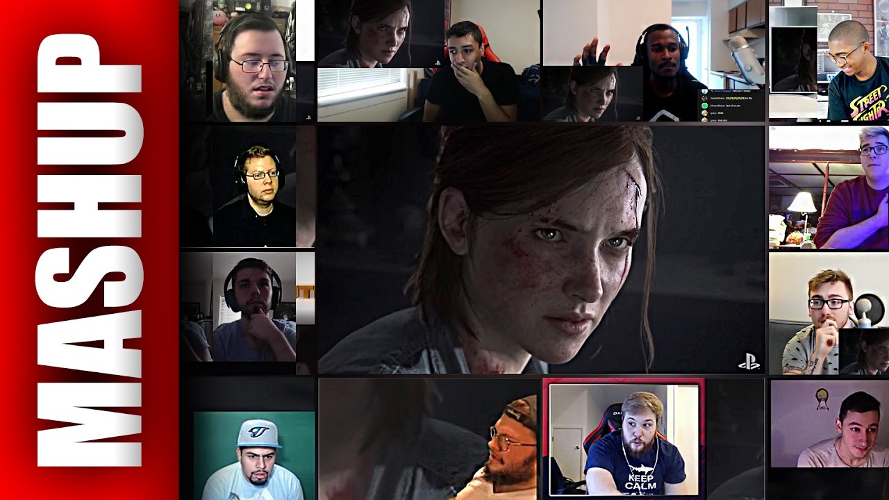 The Last of Us 2 Reveal Trailer Reactions Mashup