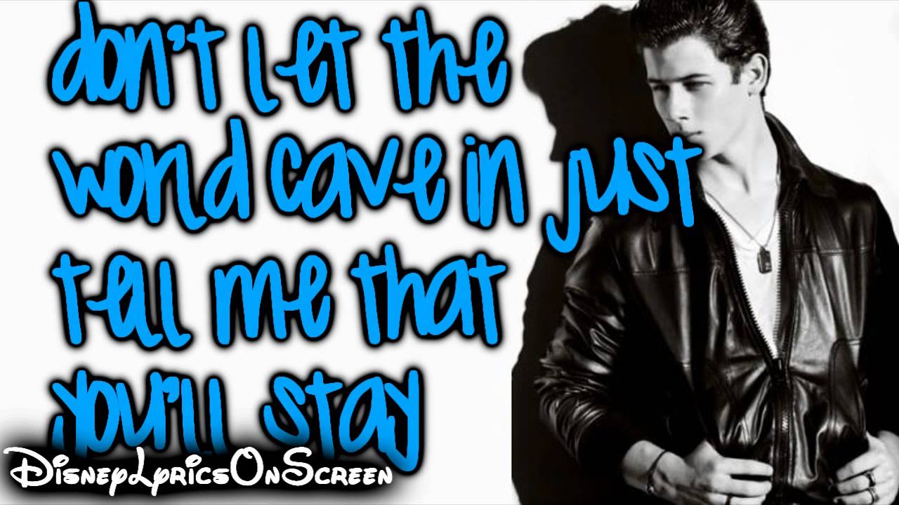 Nick Jonas & The Administration - Stay (Lyrics On Screen) HD