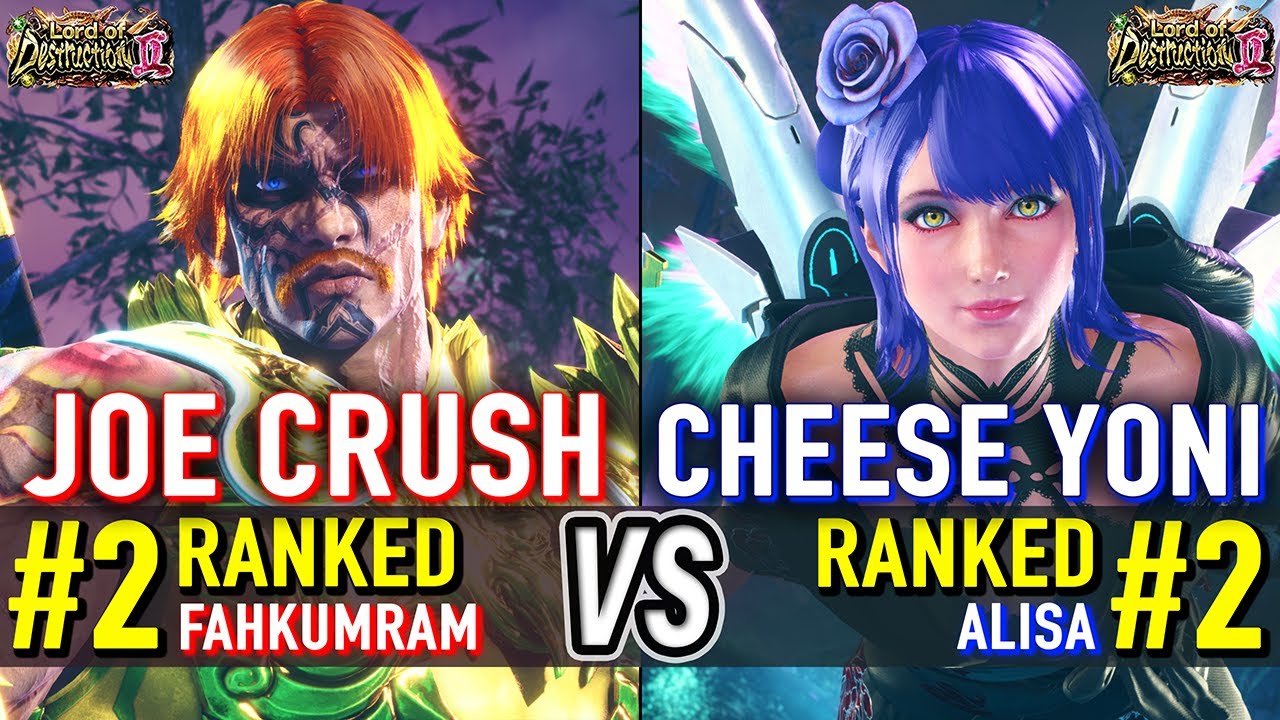 T8 🔥 JOE CRUSH (#2 Ranked Fahkumram) vs CHEESE YONI (#2 Ranked Alisa) 🔥 Tekken 8 High Level Gameplay