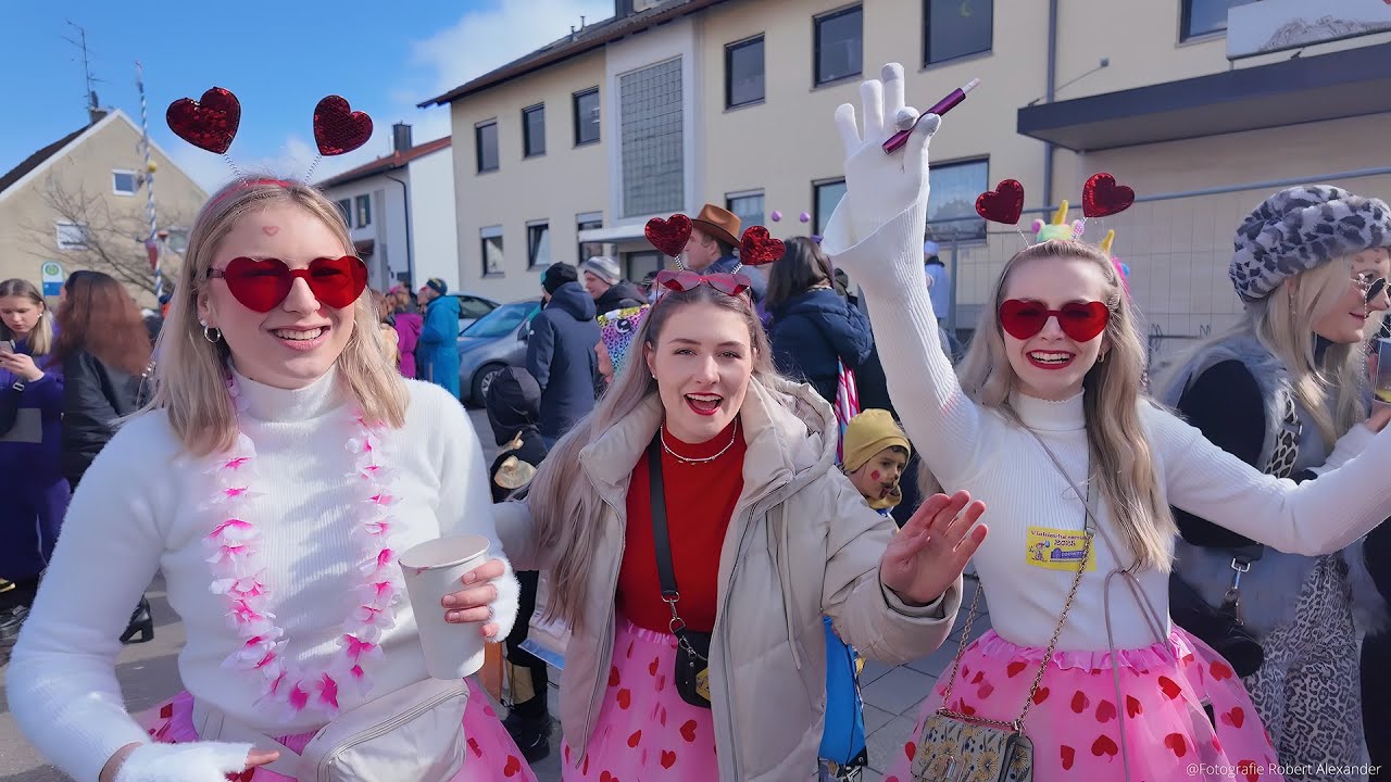 Faschingszug Vierkirchen 2025 Fasching in UHD 4K