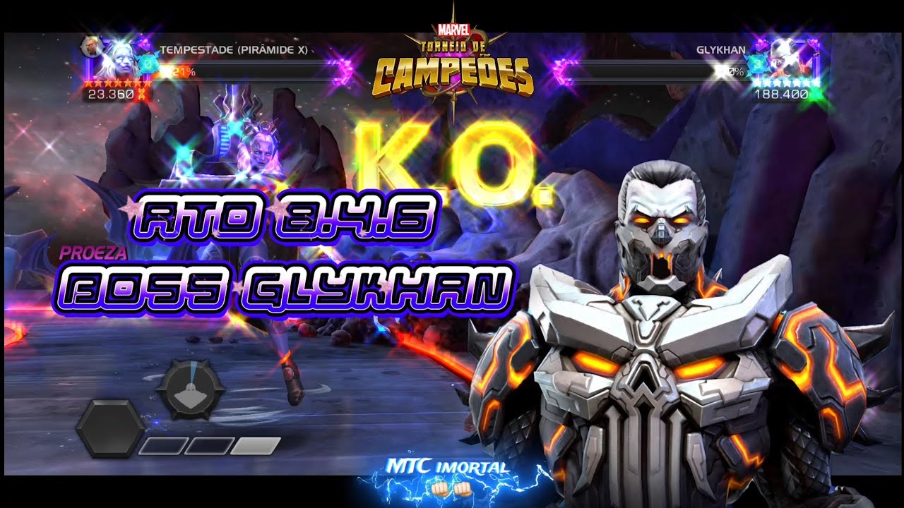 @mtcimortal ATO 8.4.6 boss GLYKHAN | Marvel | Mtc | Mcoc.