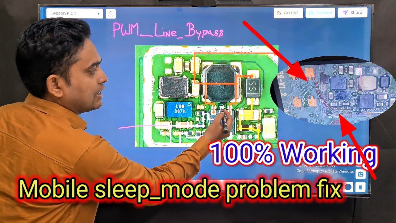PWM_line_bypass kese kre !!Sleep mode problem solution 💯 [tecno spark go2024 pwm line bypass] 