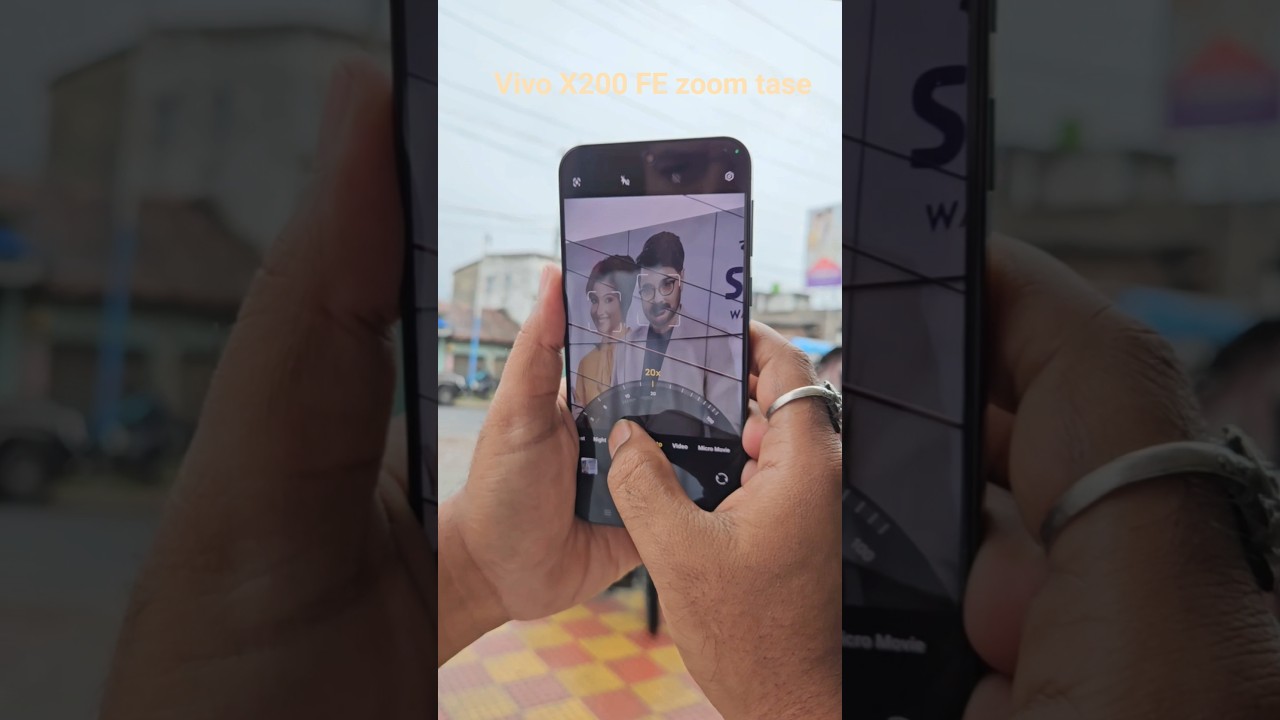 Zoom Testing onVivo X200F FE #x200fe #zoomtest