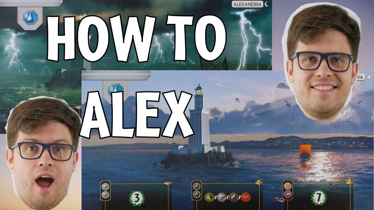 7 Wonders - Alexandria in new edition - best strategies