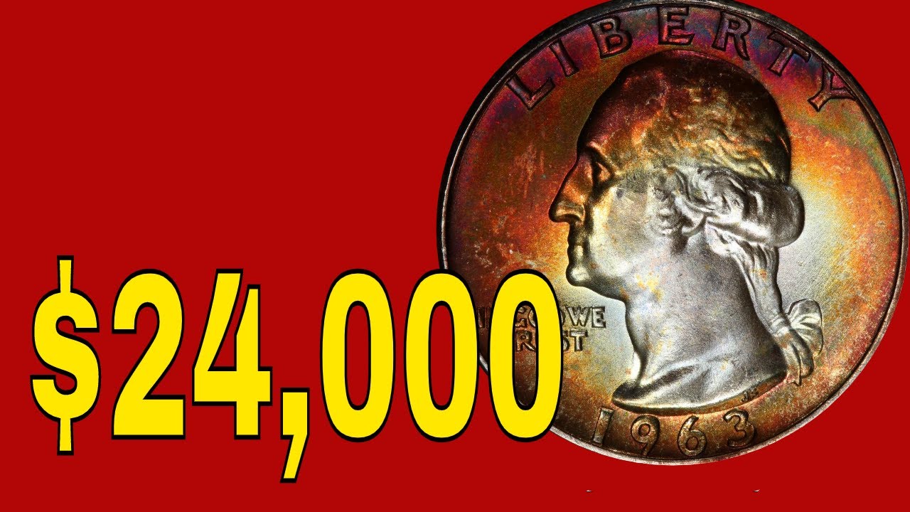 How valuable can a 1963 quarter be? 1963 quarters to look for!