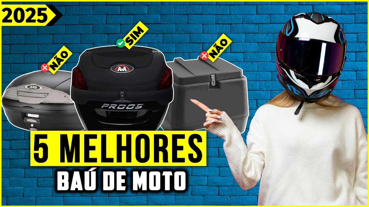 Os 5 Melhores Bau Para Moto / Bau De Moto Em 2025!