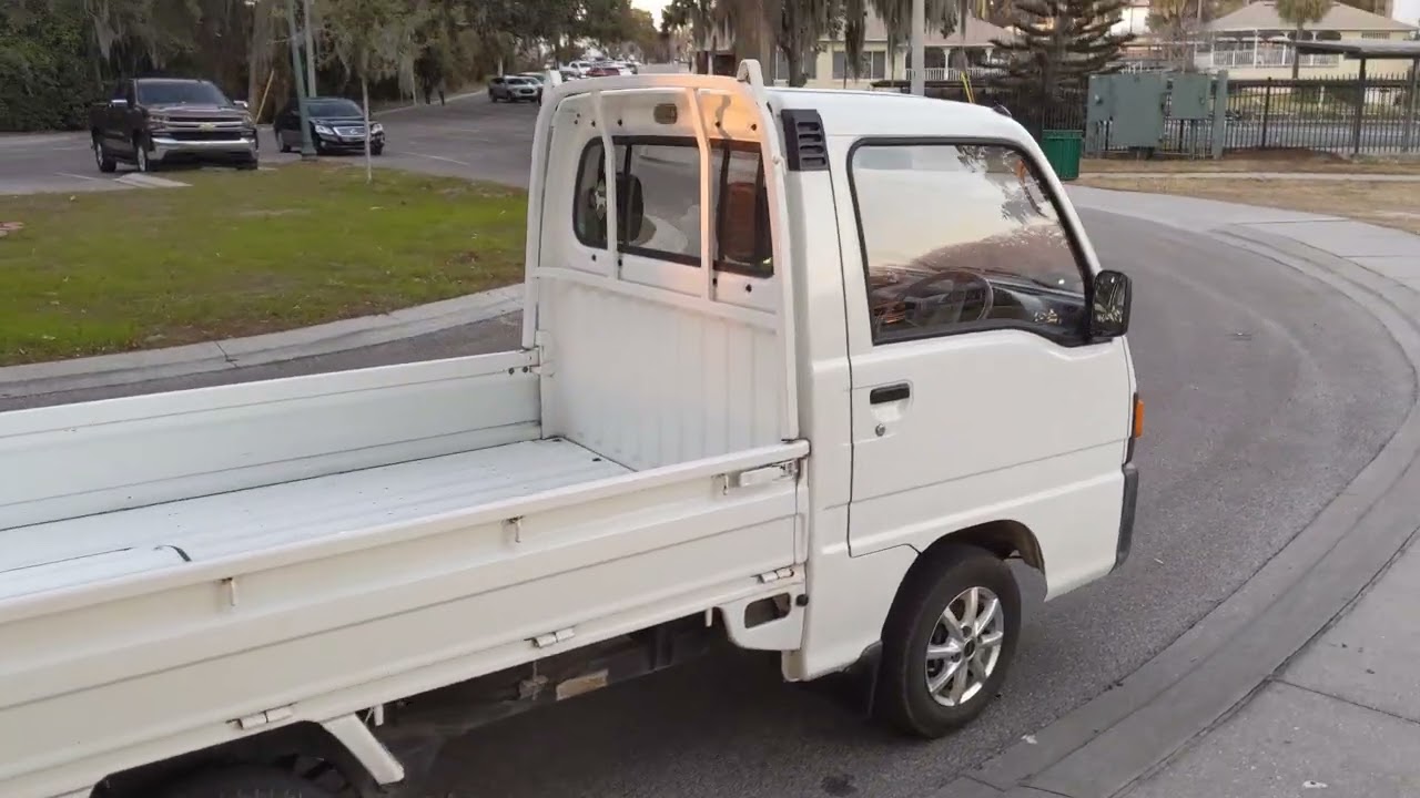 1991 Subaru Sambar Mini Truck Kei Truck  MikesJDM.com