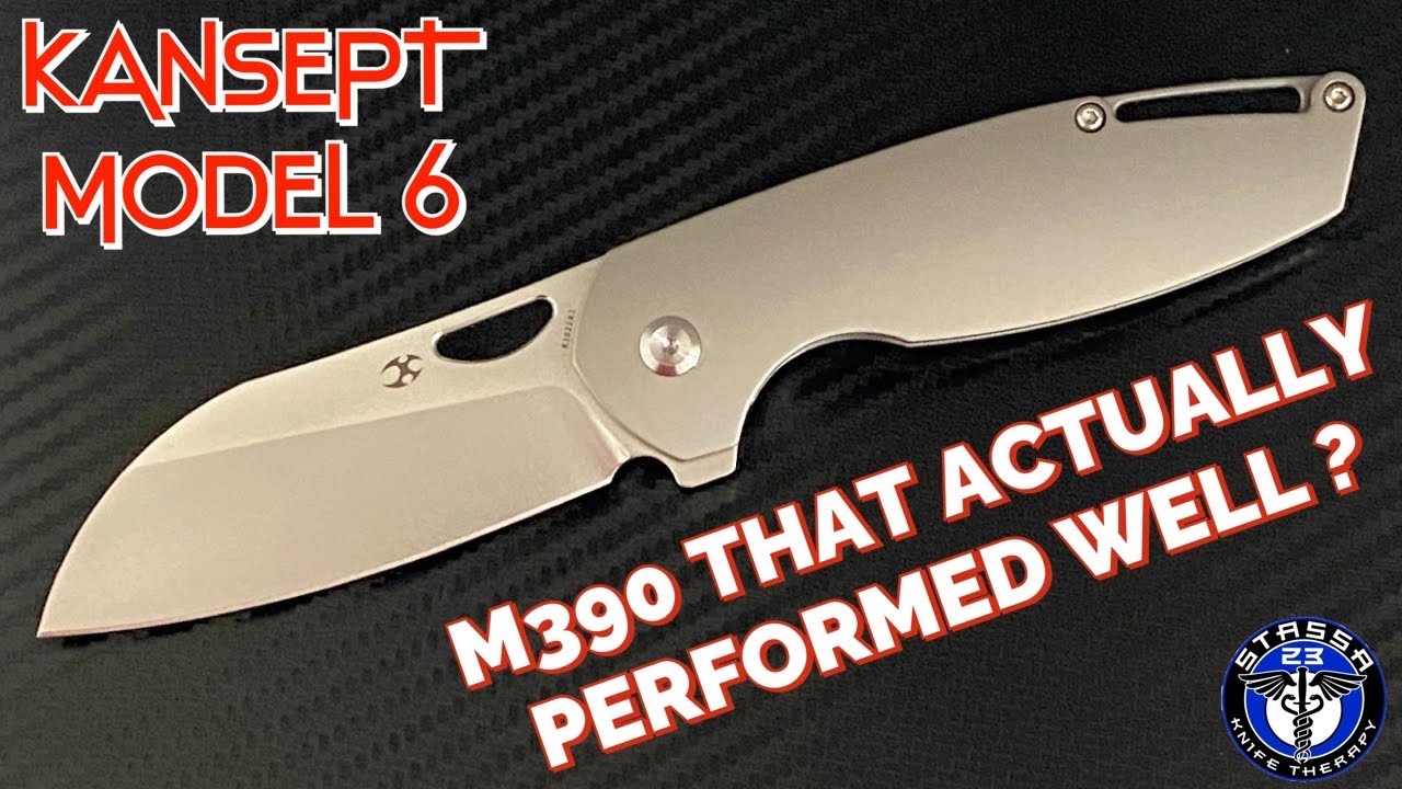 KANSEPT KNIVES MODEL 6 FOLDING KNIFE / FULL REVIEW & TESTING