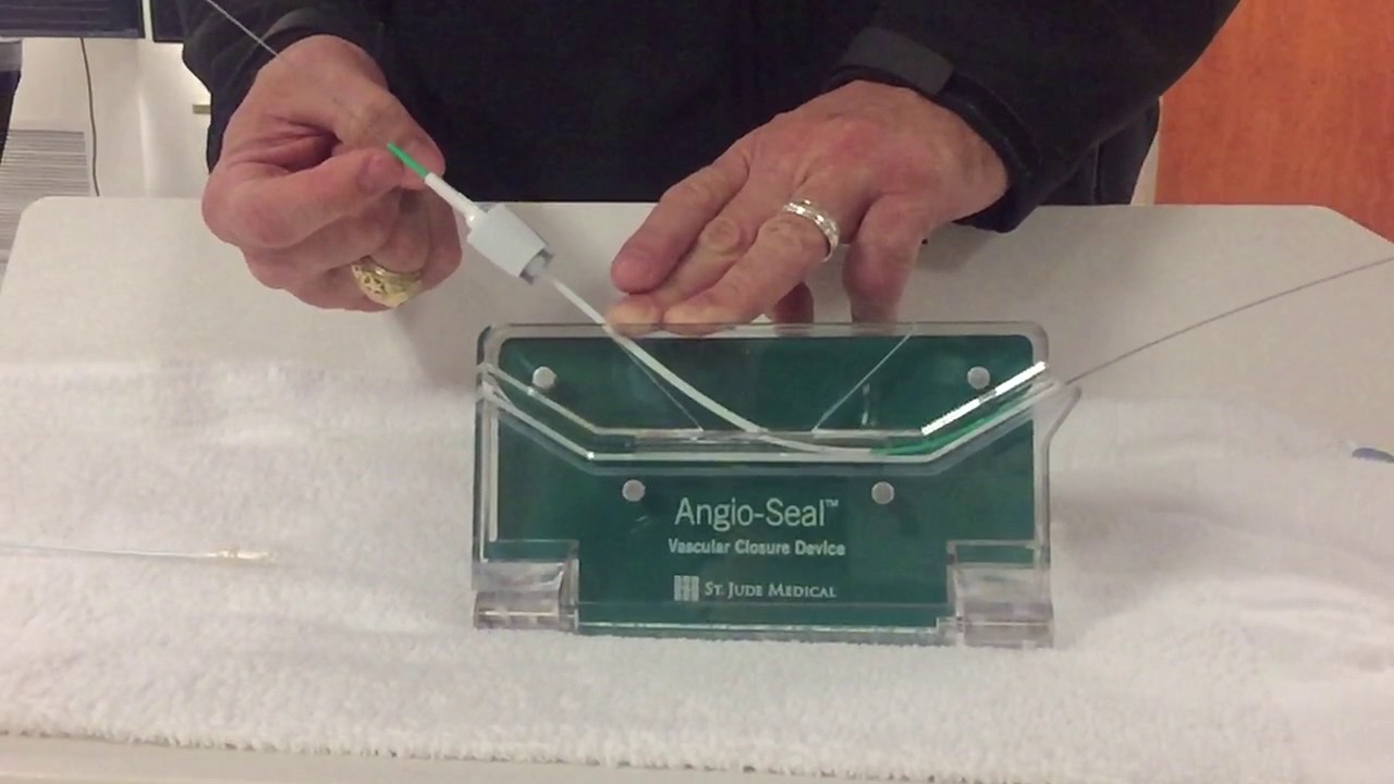 How to deploy Angioseal