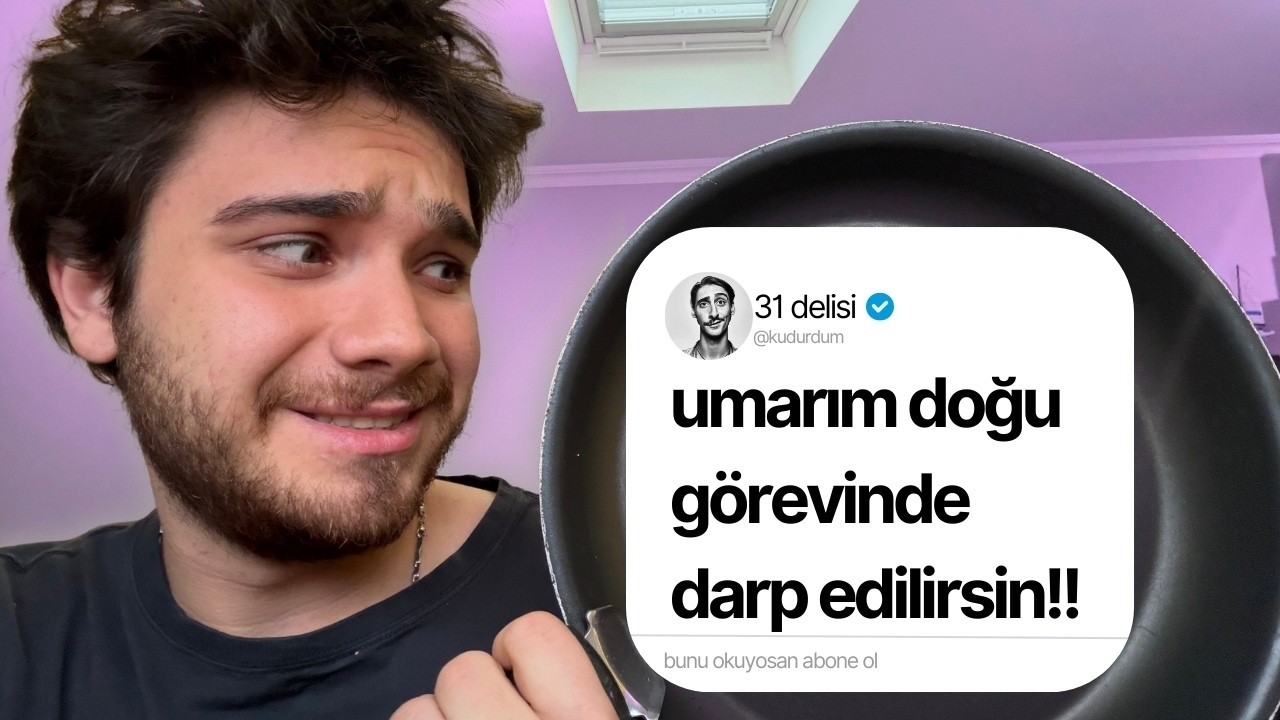 YEMEK YAPARKEN KÖTÜ YORUMLARI OKUDUM!!!