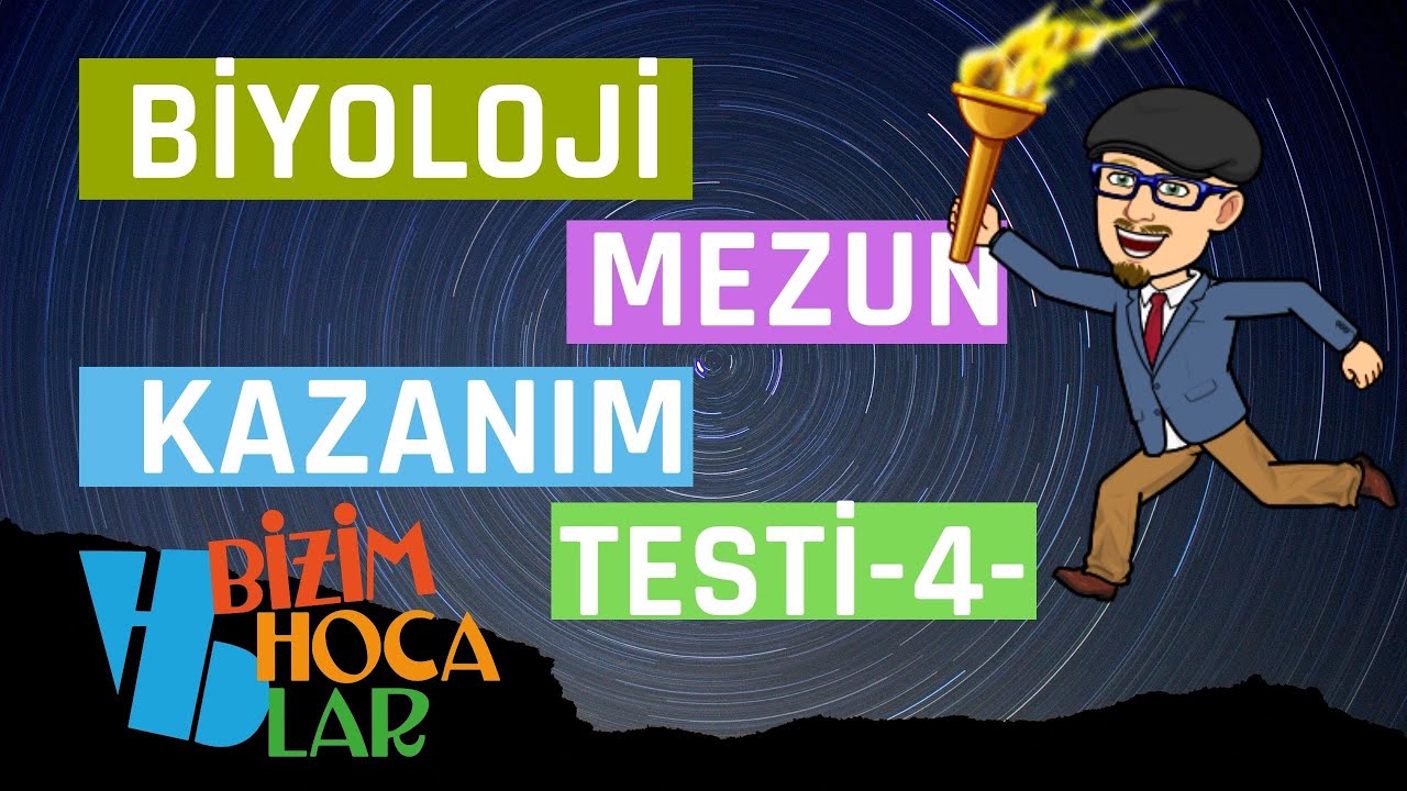 Mezun Biyoloji Kazanım Testleri-4 (Organik Bileşikler II )