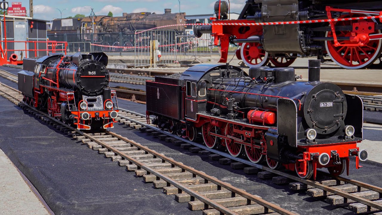II PARADA MINIPAROWOZÓW 2024 - 🚂 Pt47-65 🚂 Ol49-7 🚂 Ty51-223 🚂 Ok1-359 🚂 Ty45-379 🚂 Tkt48-143
