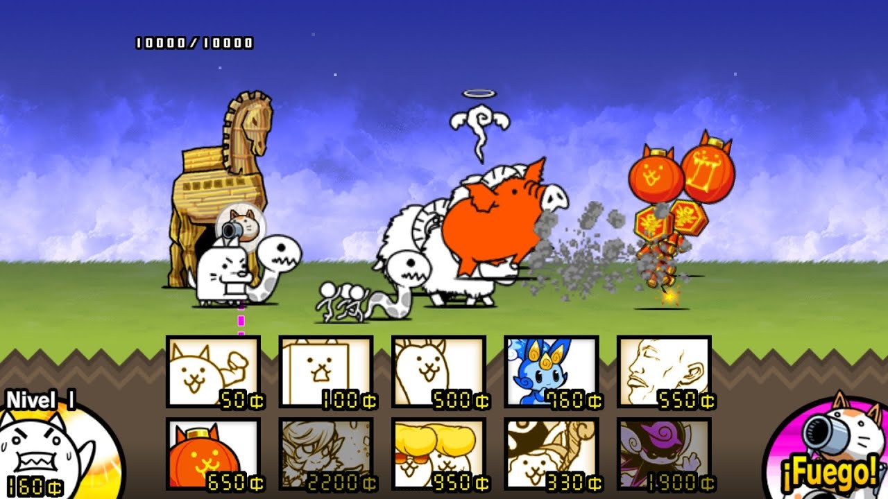 Mi nuevo gato petardo parte 2 the battle cats