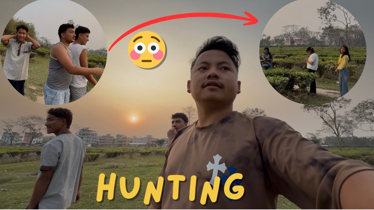 JHAPA MA KTA HARU SANGA HUNTING MA 😳?  VHAU KHOJEYO NANI HARULE😡