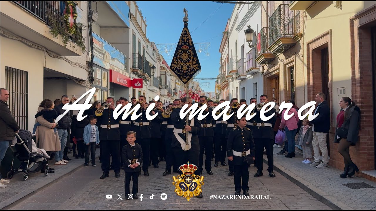 4K | CARTERO REAL EL VISO DEL ALCOR | A MI MANERA [Banda Nazareno Arahal]